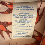 Boden Light Pink Silk Blend Blouse with Bird Pattern Women Size 6 Photo 5