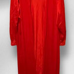 Woman Within  2‎ Piece Red Long Gown & Robe Set Photo 0
