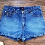 U.S. Polo Assn. vintage • 90s denim shorts US Polo Association blue jean high rise medium wash Photo 0