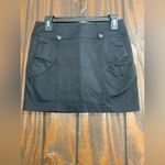 River Island ASOS black skirt size UK 8 97% cotton Photo 5