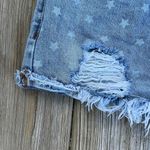 superdown Kenzie Star Denim Shorts Light Blue Wash Size 24 Photo 5