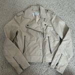 Cupcakes and Cashmere  Leather Jacket Light Pink Photo 0