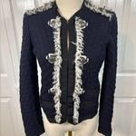 Rebecca Taylor  Navy Lana Jacket Photo 2