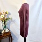 Athleta  Dusty Plum Tulip Front Thumb Hole Sleeve Sweatshirt Dress  Sz XS 💛 Photo 7