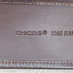 Chico's Vintage  Wide Belt Womens Small Brown Green Blue Abstract Print Casual Photo 3