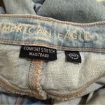 American Eagle AE  Jeans  Blue Mom Jean Comfort Stretch Waistband Distressed SZ 4 Photo 2