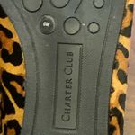 Charter Club  Loafers Size 6 Leopard print black/tan slip-on flats blackT… Photo 5