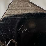 Liz Claiborne  black square cluster beaded clip earrings Photo 3