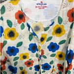 Dessau by womens sz XL asymmetrically cut blouse hidden buttons one inset pocket Blue Photo 6