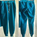 FIGS Technical Scrubs Zamora Jogger Pants Teal Blue Size XXSP Photo 1
