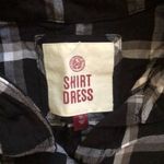 SO  medium plaid shirt dress Photo 1