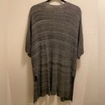 Eileen Fisher Grey Short Sleeve Open Knit Kimono Duster Cardigan Size L/XL Photo 7
