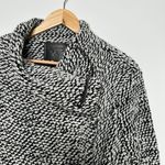 BLANK NYC Marled Boucle Asymmetrical Zip Wool Blend Jacket Size Medium Photo 3