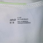 Aerie Blue Green Scoop Bikini Top size medium Photo 2