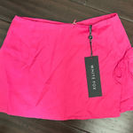 White Fox Boutique NWT  Pink Mini Skirt Photo 0