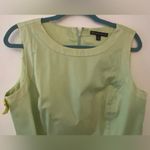Brooks Brothers """346""  Lime Sleeveless Mini Dress Women's Sz Large Photo 2