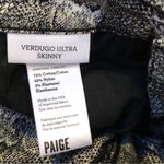 Paige  jeans snake print pants sz 26 Photo 6