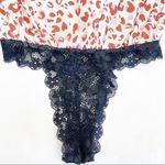 Free People Intimately Bare It All Animal Leopard Print Draped Front Bodysuit Photo 9