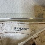 BLANK NYC  “The Franklin” Off-White Ribcage Pants, Sz 31 Photo 2