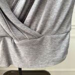 NWT OGL Move Grey Crossfront Top L Gray Size L Photo 2
