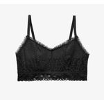 Thirdlove Everyday Lace Full Coverage Bralette Women's XL Black Wireless Dainty Photo 3