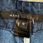Marc Jacobs  Womens S Small Wide Leg Crop Jeans Denim Pants Boho Hippie Photo 2