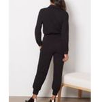 Evereve Black Kaia Utility Zip Jumpsuit Photo 10