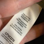  Vest Women's Size Large Sequins Outdoor Green Chicos 2 Photo 3