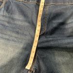 Terra & Sky NWOT  Size 4X Elastic Waist Split Hem Dark Wash Denim Jean Shorts Photo 6