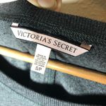 Victoria's Secret Victoria’s Secret Charcoal Gray Sequin Sweatshirt Photo 6