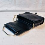 Louise et Cie Authentic  Two-Tone Leather small Crossbody / Magnetic Flap closure Photo 9