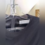 Mac Duggal  NWT Black Long Sleeve‎ Cutout Detail High Slit Jersey Gown Size 0 Photo 4