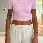 Lululemon Wundermost Ultra-Soft Nulu Crewneck Cropped T-Shirt Photo 0