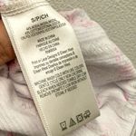 Vintage pointelle coquette rose floral ruffled pj pants White Photo 5