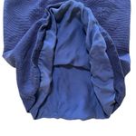 Zac Posen Navy Blue Halter-Neck Sheath Midi Mermaid Dress Photo 11