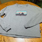 Patagonia Sweatshirt Womens Small Gray Pullover Sweater Size XL Regular Fit Photo 0