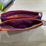 Travelon Safe ID Daisy Double Zip Clutch Wallet In Navy style 22715, NEW Photo 3