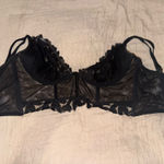 Victoria's Secret  Black Floral Corset Bra  Photo 6