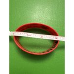 Keep Calm and Dream Big Minnie Bracelet Red Rubber Black Photo 1