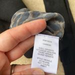 Equipment  Wool Silk Animal Print Turtle Neck Sweater Womens XS Black Photo 5