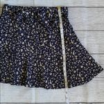 Urban Romantics  Navy and Cream Floral Flare Skort Photo 4