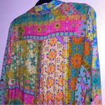 Natural Life Lola Shirt Dress Folk Flower Patchwork Women Size S Boho Country Photo 8