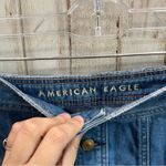 American Eagle  Super Hi Rise A Line Button Front Mini Skirt Western Photo 2