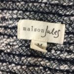 Maison Jules  Marled Navy Knit Blazer Jacket Size M Photo 3