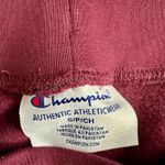 Champion  Embossed Logo Pockets Joggers Sweatpants Burgandy Women’s Size S NWT Photo 8