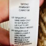 Xxi  Forever 21 Knit Cropped Dolman Sleeve V Neck Sweater Beige Large Photo 5