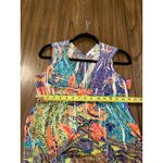 Boston Proper  boho sleeveless Hippy multicolor floral paisley mix maxi dress M Photo 6