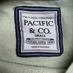 Pacific & Co California Republic Sweatshirt Light Green Crew Neck Long Small Photo 2