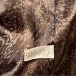 Dennis Basso Vintage  Women’s Suede Leather Turn Lock Closure Jacket S Tan Photo 6