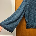 We The Free Free People FP Sunny Days Oversized Knit Sweater Blue Small S Photo 5